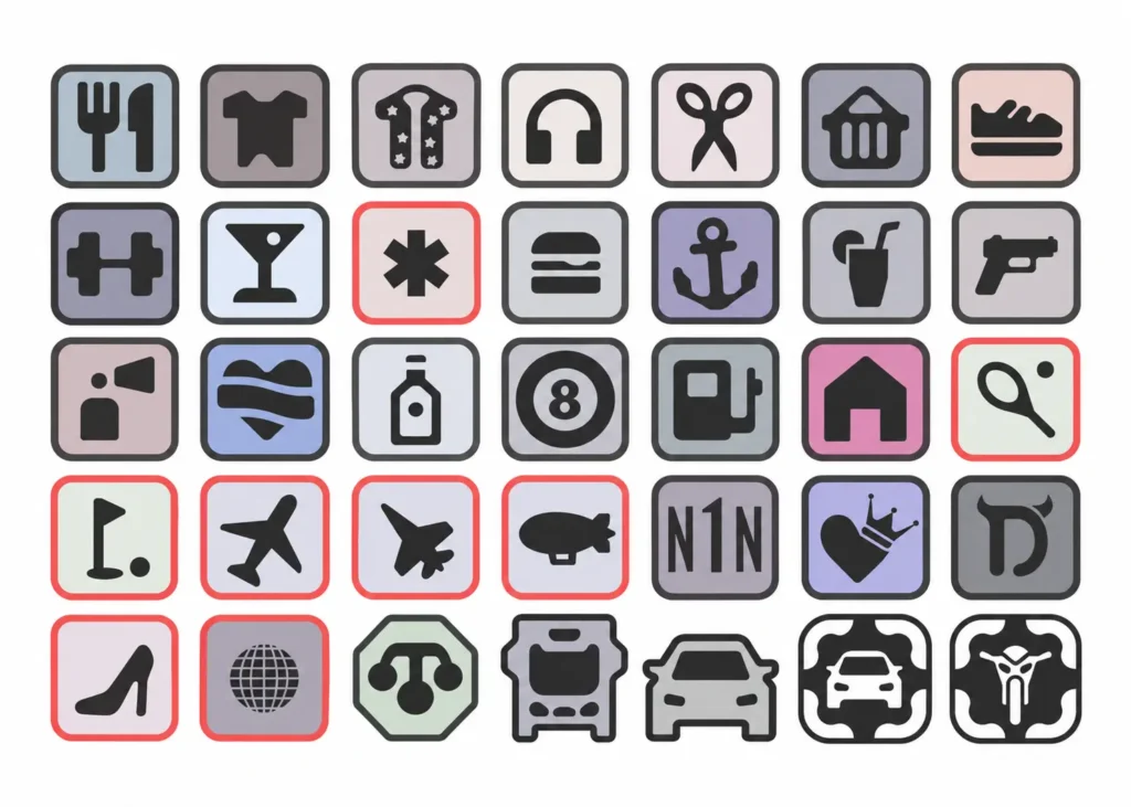 GTA 6 Icons Explained: What Every Symbol Means - GTA6Drive